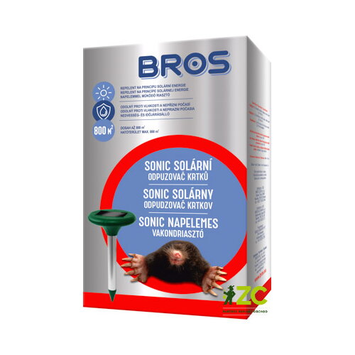 Odpudzovač krtkov BROS Sonic solárne Odpudzovač krtkov BROS Sonic solárne