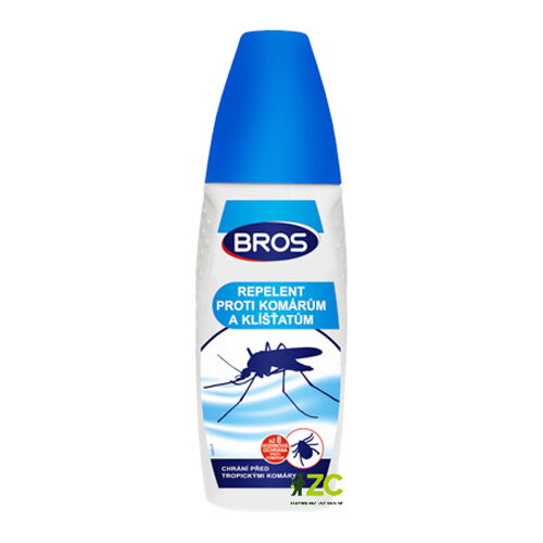Repelent proti komárom a kliešťom BROS 100 ml Repelent proti komárom a kliešťom BROS 100 ml