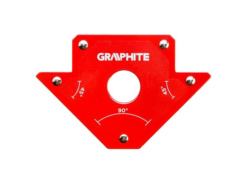 Magnetický uholník na zváranie GRAPHITE 56H902 Magnetický uholník na zváranie GRAPHITE 56H902