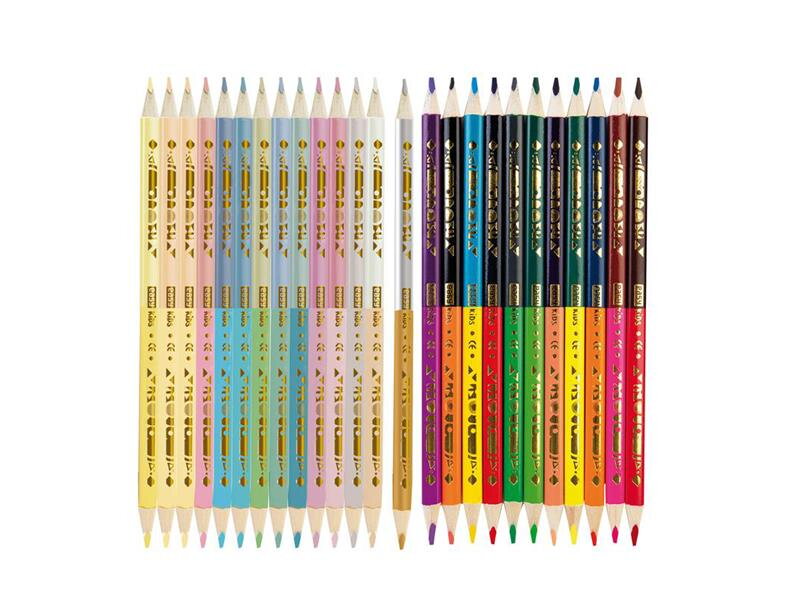 Pastelky EASY TWIN trojhranné obojstranné 12ks Pastelky EASY TWIN trojhranné obojstranné 12ks