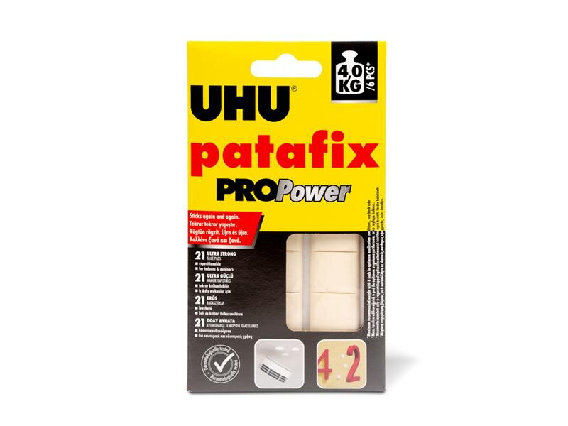 Lepiaca guma UHU PATAFIX PROPower čierna Lepiaca guma UHU PATAFIX PROPower čierna