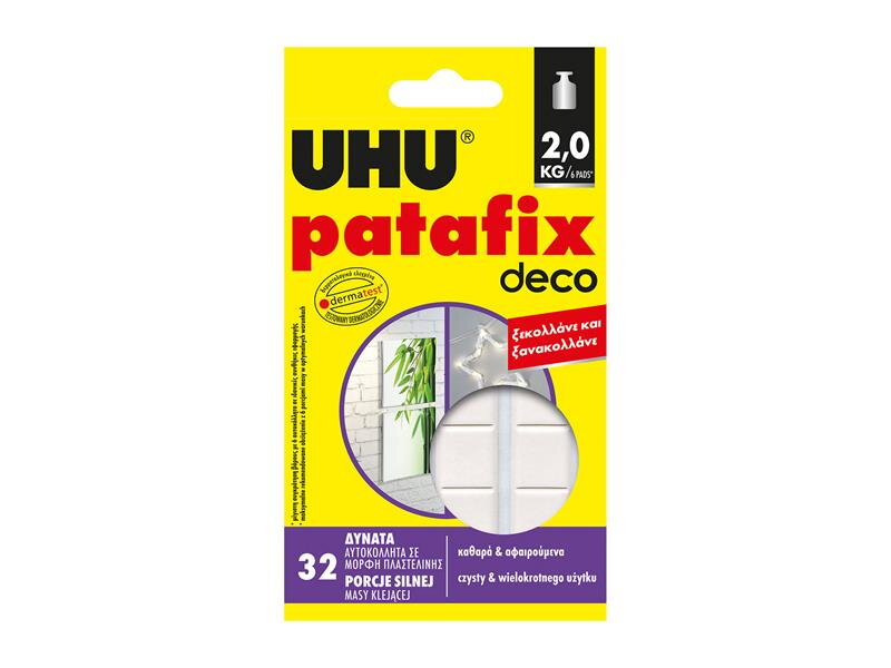 Lepiaca guma UHU PATAFIX Homedeco biela Lepiaca guma UHU PATAFIX Homedeco biela