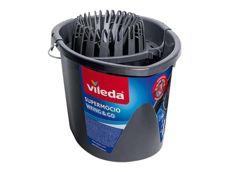 Vedro so žmýkacím košom VILEDA SuperMocio wring & Go 148057 Vedro so žmýkacím košom VILEDA SuperMocio wring & Go 148057