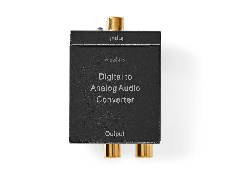 Prevodník 2x CINCH - 1x TOSLINK NEDIS ACON2510BK Prevodník 2x CINCH - 1x TOSLINK NEDIS ACON2510BK