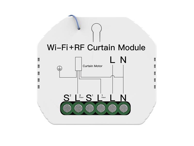 Smart ovládač žalúzií a roliet MOES MS-108WR 1-kanálový WiFi Tuya