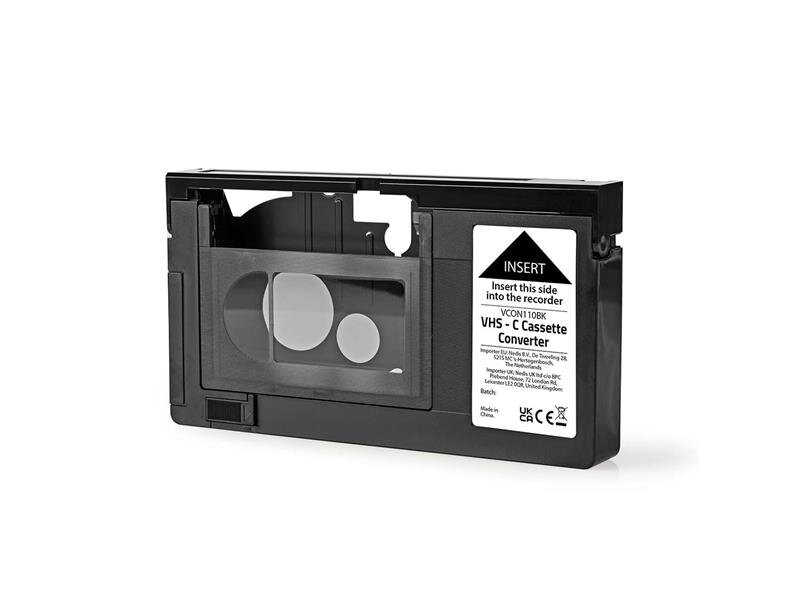 Prevodník VHS-C - VHS NEDIS VCON110BK Prevodník VHS-C - VHS NEDIS VCON110BK