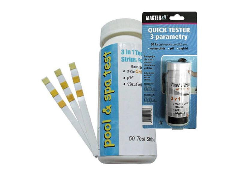 Testovacie pásky MASTERsil 3v1 Testovacie pásky MASTERsil 3v1