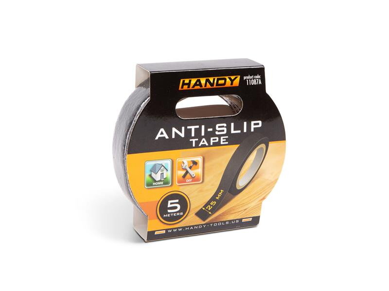 Páska protišmyková 25mm x 5m HANDY 11087A čierna Páska protišmyková 25mm x 5m HANDY 11087A čierna