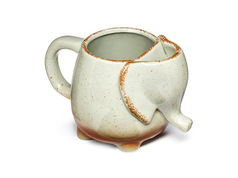 Kanvica na čaj GADGET MASTER Elephant mug Grey
