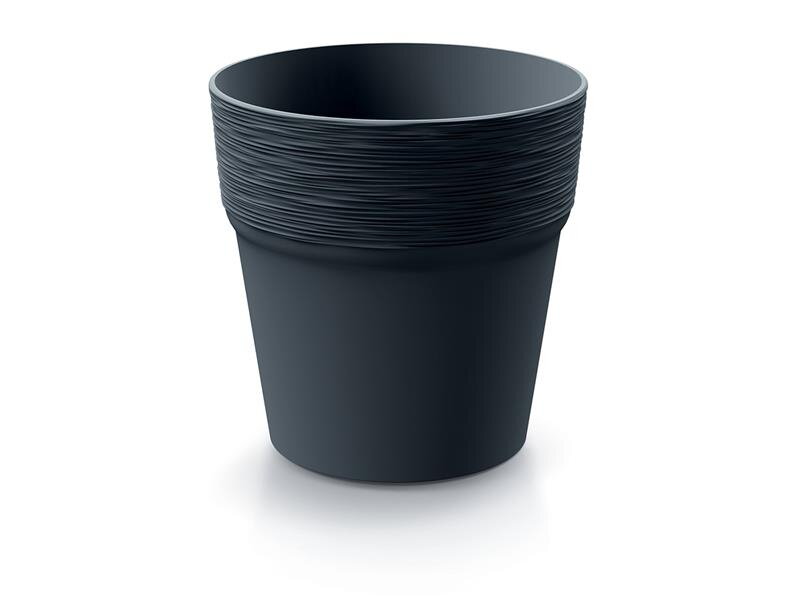 Kvetináč FURU antracit 12cm Kvetináč FURU antracit 12cm