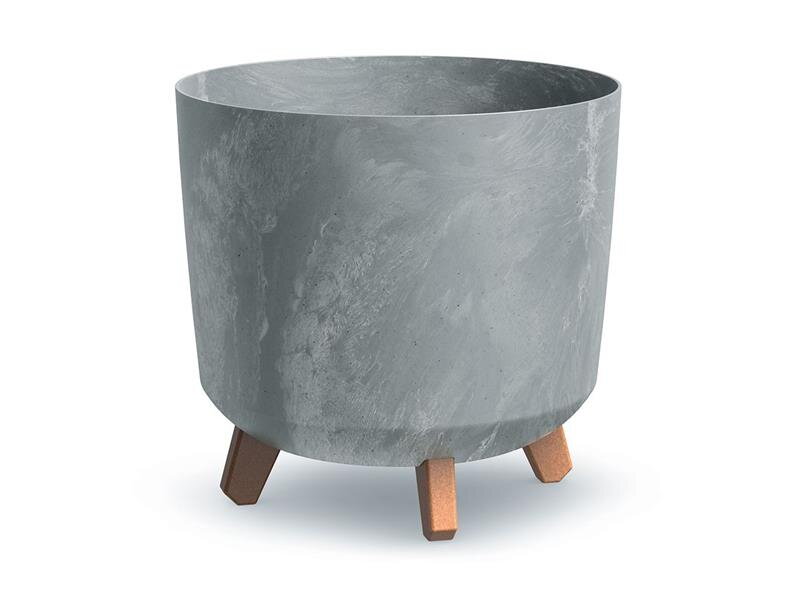 Kvetináč GRACIA TUBUS BETON EFFECT sivý 29,8cm Kvetináč GRACIA TUBUS BETON EFFECT sivý 29,8cm