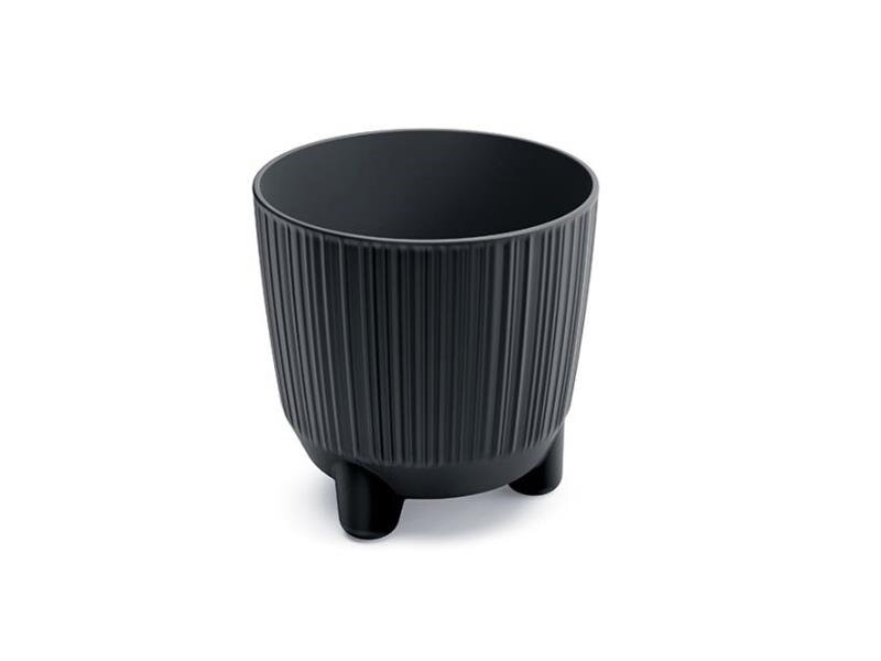 Kvetináč RYFO N antracit 10,7cm Kvetináč RYFO N antracit 10,7cm