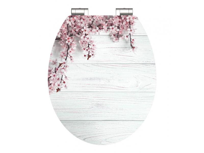 WC sedátko SCHÜTTE Flowers And Wood Soft Close MDF WC sedátko SCHÜTTE Flowers And Wood Soft Close MDF