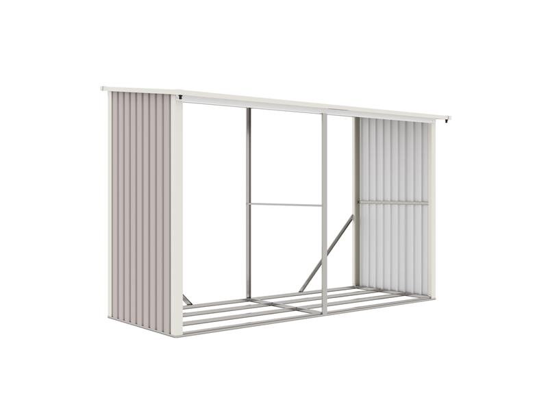 Prístrešok na drevo G21 WOH 682 302x119cm Grey