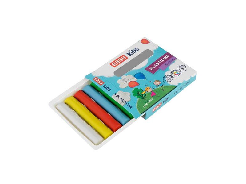 Plastelína EASY Creative sada 6 farieb 96g Plastelína EASY Creative sada 6 farieb 96g
