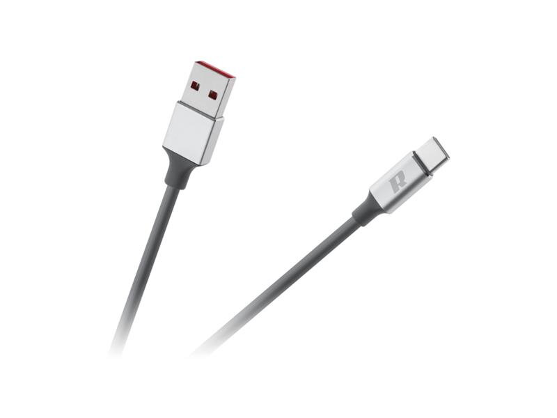 Kábel REBEL RB-6011-200-B USB 3.0/USB-C 0,2m Black Kábel REBEL RB-6011-200-B USB 3.0/USB-C 0,2m Black