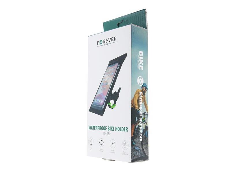 Púzdro telefónu na bicykel FOREVER BH-130 Black Púzdro telefónu na bicykel FOREVER BH-130 Black