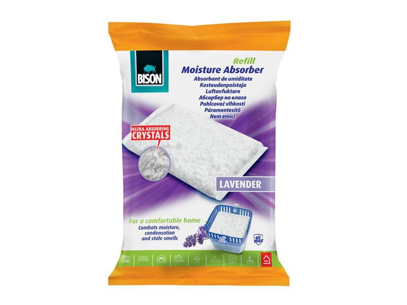 Náplň do pohlcovača vlhkosti BISON B05781 Levanduľa 450g Náplň do pohlcovača vlhkosti BISON B05781 Levanduľa 450g