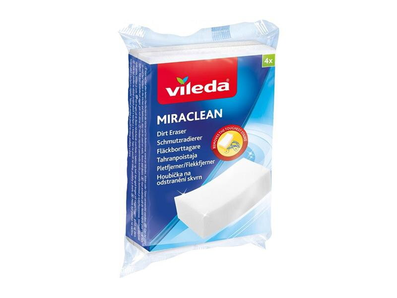 Kúzelné hubky VILEDA Miraclean 4ks 105715 Kúzelné hubky VILEDA Miraclean 4ks 105715