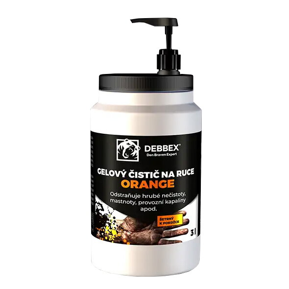 Čistič na ruky DEN BRAVEN DEBBEX Orange 3l Čistič na ruky DEN BRAVEN DEBBEX Orange 3l
