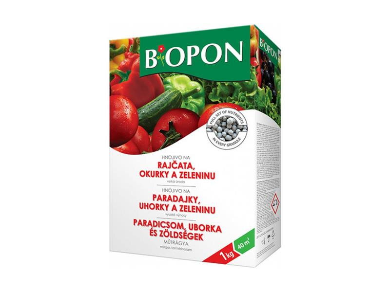 Hnojivo pre paradajky, uhorky a zeleninu BOPON 1kg Hnojivo pre paradajky, uhorky a zeleninu BOPON 1kg