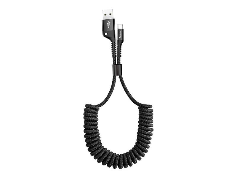 Kábel BASEUS CATSR-01 USB/USB-C 1m Black Kábel BASEUS CATSR-01 USB/USB-C 1m Black