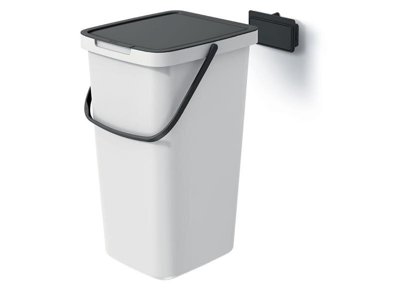 Kôš odpadkový SYSTEMA Q COLLECT popolavý s čiernym vekom 25l Kôš odpadkový SYSTEMA Q COLLECT popolavý s čiernym vekom 25l