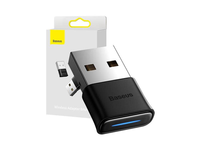 Adaptér Bluetooth BASEUS BA04 Black Adaptér Bluetooth BASEUS BA04 Black