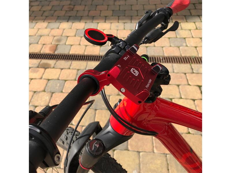 Držiak telefónu na bicykel STU r12 červený Držiak telefónu na bicykel STU r12 červený