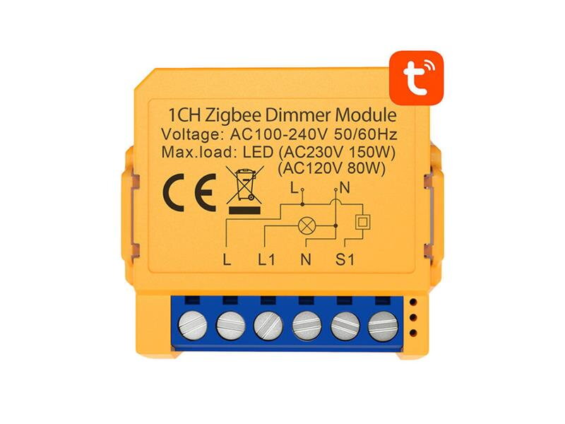 Smart ovládač osvetlenia AVATTO ZDMS16-2 ZigBee Tuya Smart ovládač osvetlenia AVATTO ZDMS16-2 ZigBee Tuya