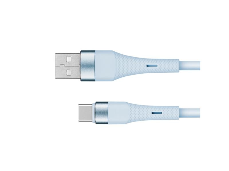 Kábel KRUGER & MATZ KM1268-1BL USB/USB-C 1m Blue Kábel KRUGER & MATZ KM1268-1BL USB/USB-C 1m Blue
