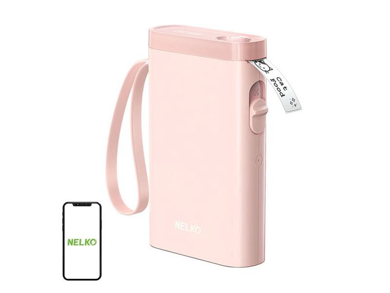 Tlačiareň štítkov NELKO P21 Pink Tlačiareň štítkov NELKO P21 Pink