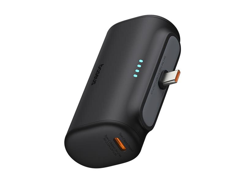PowerBank BASEUS Compact USB-C 5000mAh Black PowerBank BASEUS Compact USB-C 5000mAh Black