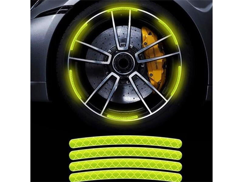 Reflexné nálepky na ráfiky kolies 4L 11817 Reflexné nálepky na ráfiky kolies 4L 11817