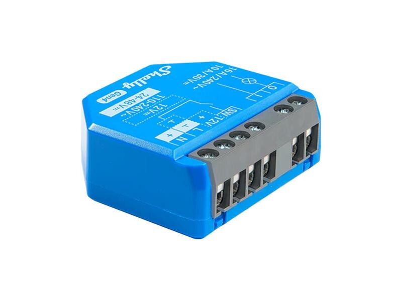 Smart Switch SHELLY 1 Gen4 WiFi Zigbee Bluetooth Matter Smart Switch SHELLY 1 Gen4 WiFi Zigbee Bluetooth Matter
