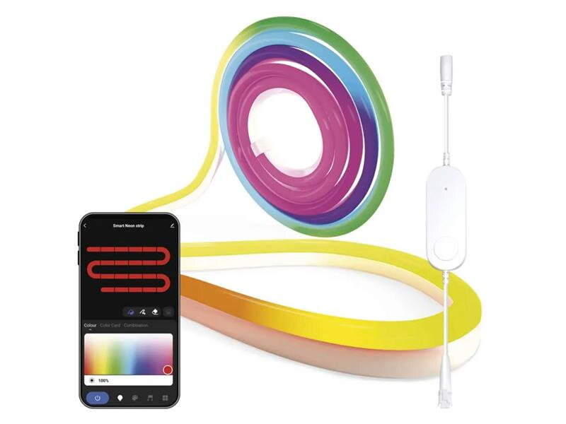 Smart LED pásik 33W RGBIC EMOS ZPW513I Neon 5m WiFi Tuya Smart LED pásik 33W RGBIC EMOS ZPW513I Neon 5m WiFi Tuya