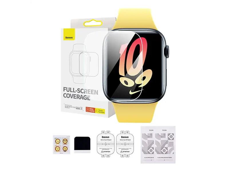 Ochranná fólia BASEUS pre Apple Watch 4/5/6/SE/SE 2 40mm Ochranná fólia BASEUS pre Apple Watch 4/5/6/SE/SE 2 40mm