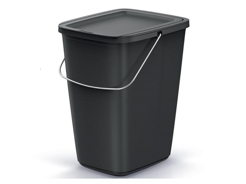 Kôš odpadkový COMPACTA Q FLAP BASIC čierný 9l Kôš odpadkový COMPACTA Q FLAP BASIC čierný 9l