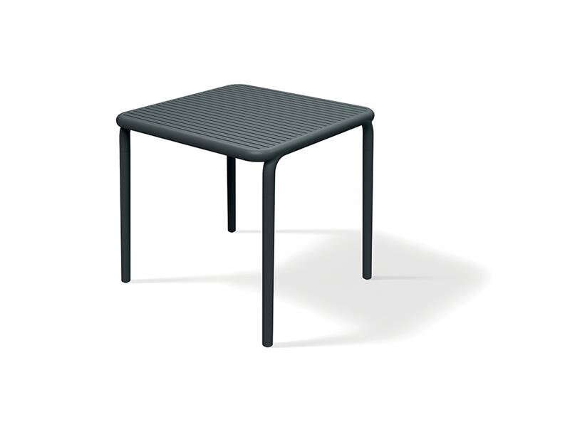 Stôl záhradný BRENE 795x795x755mm - uhoľná Stôl záhradný BRENE 795x795x755mm - uhoľná