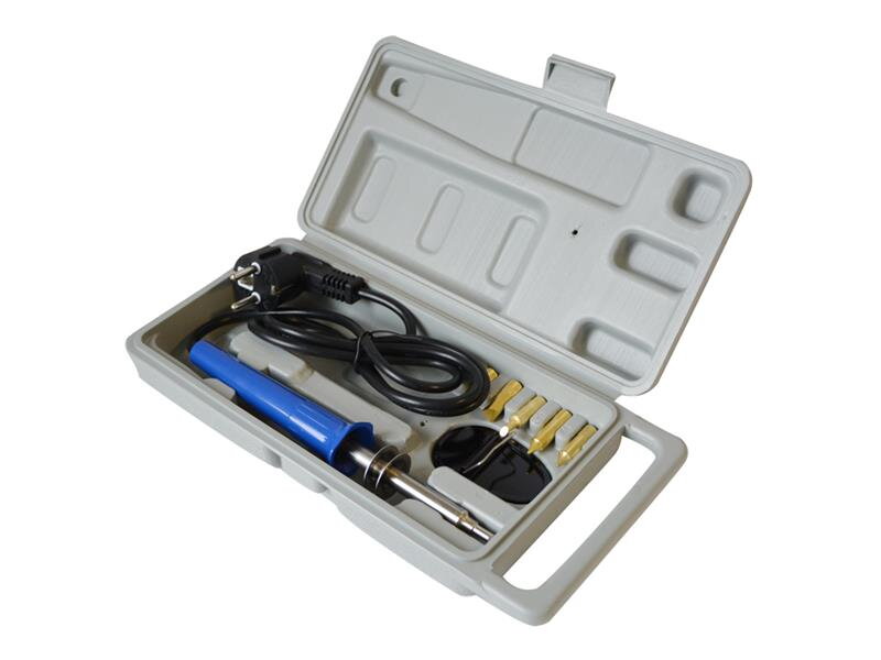 Spájka napaľovačka do dreva 30W s nástavcami , 6 hrotov + box Spájka napaľovačka do dreva 30W s nástavcami , 6 hrotov + box
