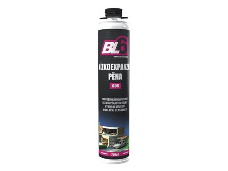 Pěna montážní BL6 nízkoexpanzní hobby - GUN 750ml Pěna montážní BL6 nízkoexpanzní hobby - GUN 750ml