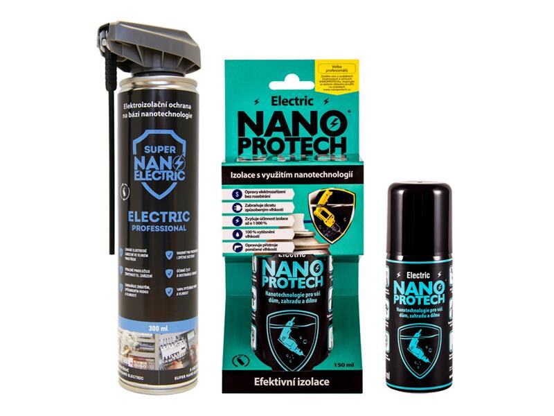 Sprej antikorózne NANOPROTECH ELECTRIC 75 ml pre elektrické zariadenia