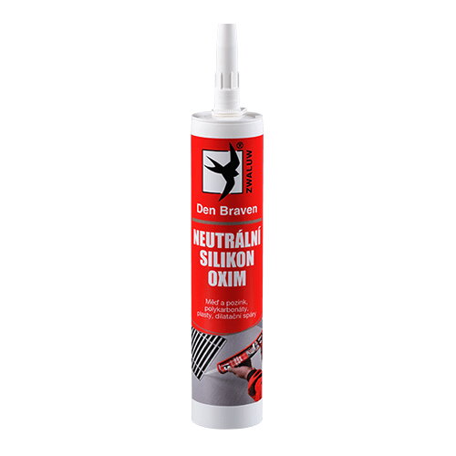 Silikón neutrálny DEN BRAVEN OXIM biely 280ml Silikón neutrálny DEN BRAVEN OXIM biely 280ml