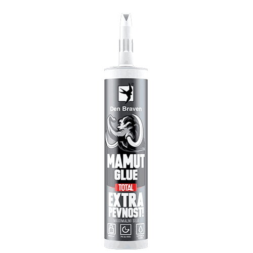 Lepidlo MAMUT TOTAL DEN BRAVEN biele 25ml Lepidlo MAMUT TOTAL DEN BRAVEN biele 25ml