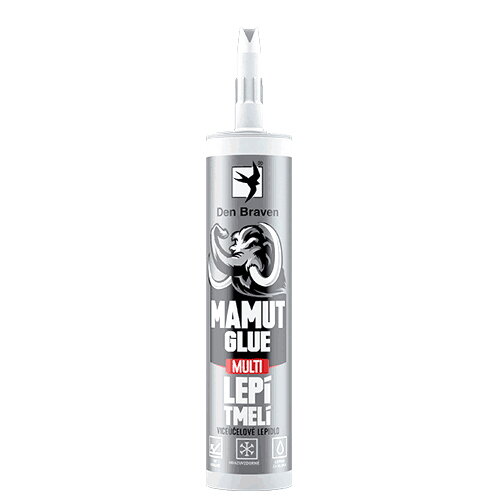 Lepidlo MAMUT MULTI DEN BRAVEN vysokopevnostné 290ml Lepidlo MAMUT MULTI DEN BRAVEN vysokopevnostné 290ml