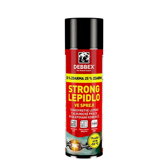 Lepidlo v spreji 400ml DISTYK (rozbalené) Lepidlo v spreji 400ml DISTYK (rozbalené)
