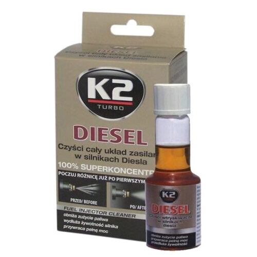 Aditívum do nafty K2 DIESEL 50ml