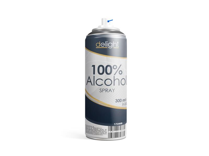 100% Alkohol sprej DELIGHT 17289B 300ml 100% Alkohol sprej DELIGHT 17289B 300ml