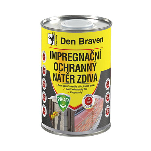 Impregnačný a ochranný náter muriva DEN BRAVEN PROFI 1l Impregnačný a ochranný náter muriva DEN BRAVEN PROFI 1l