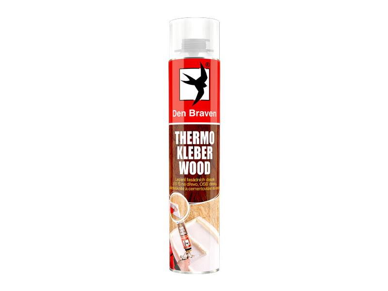 Lepidlo DEN BRAVEN THERMO KLEBER WOOD pištoľové 750ml Lepidlo DEN BRAVEN THERMO KLEBER WOOD pištoľové 750ml